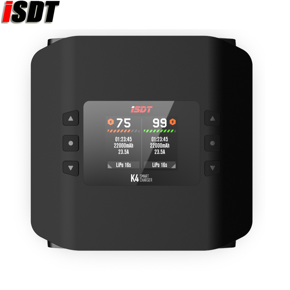 Isdt K4 Dual Lipo Charger - Cargador de Baterías Inteligente ISDT K4