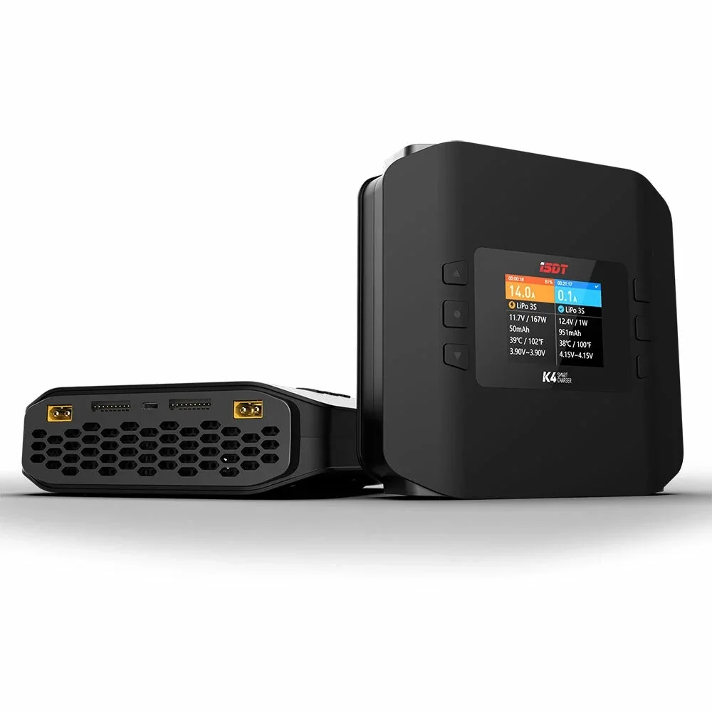 Isdt K4 Dual Lipo Charger - Cargador inteligente de doble modo ISDT