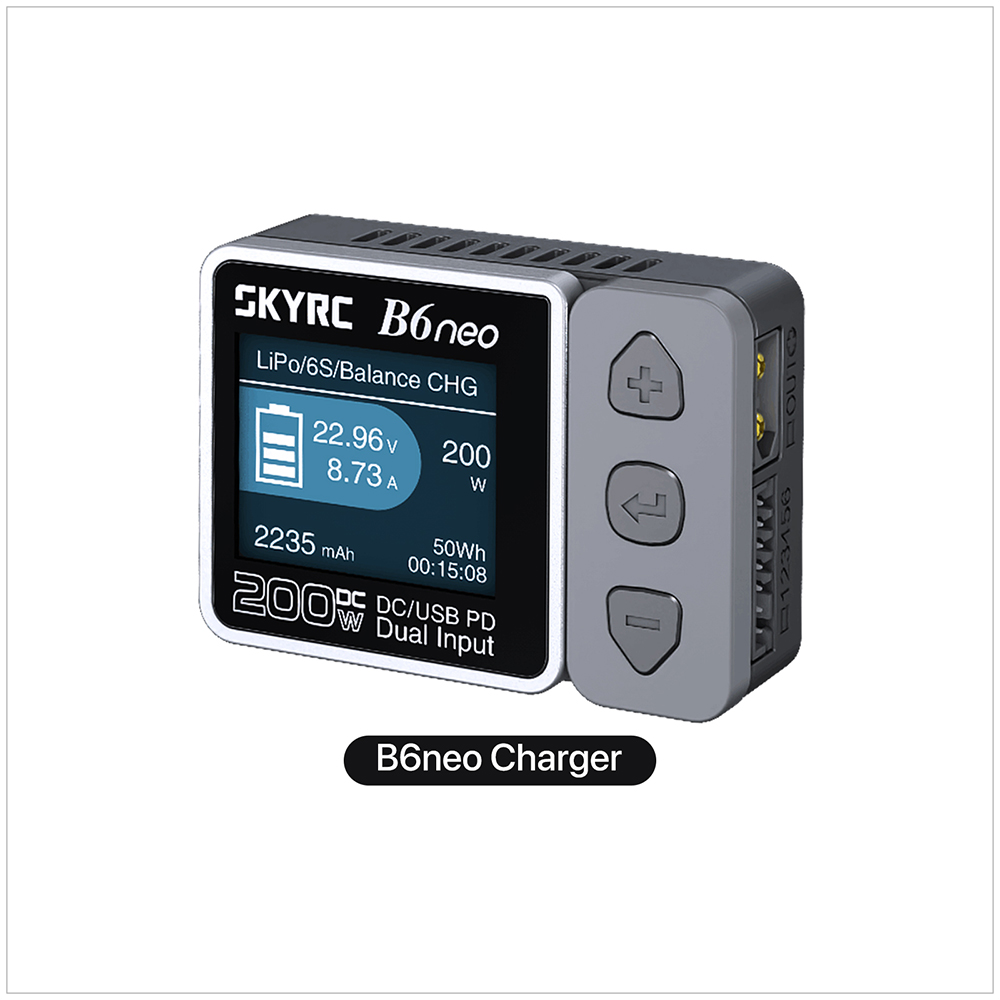 Skyrc B6 Neo Smart Charger - Cargador inteligente SkyRC B6 Neo, DC