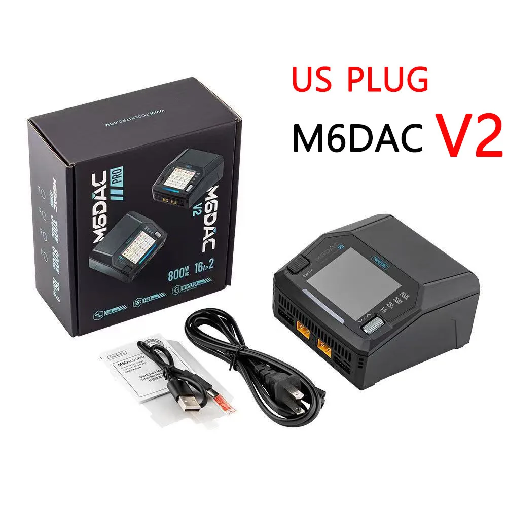 ToolkitRC M6DAC PRO V2 Cargado - Toolkitrc M6Dac Smart Charger reseña y precio